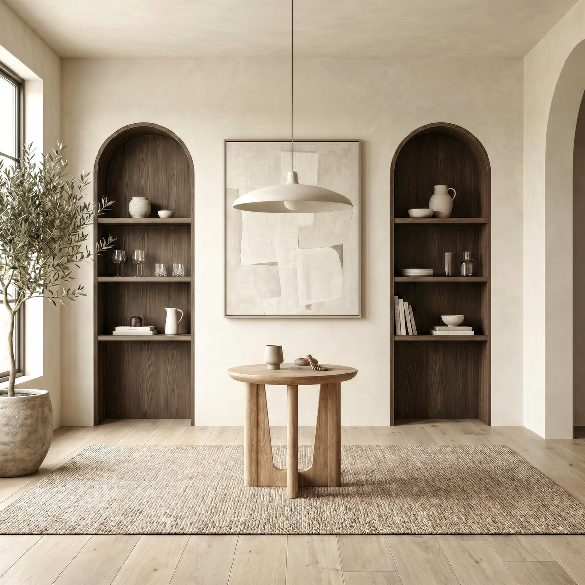 Skye View Round End Table