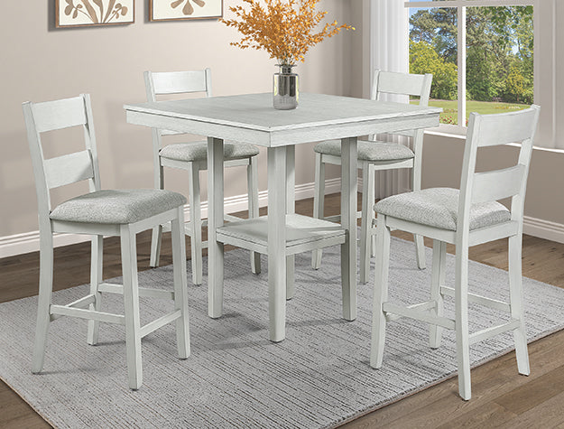 Lester 5-Pk Ct Ht Tbl Set Driftwood (2631SET-DW)
