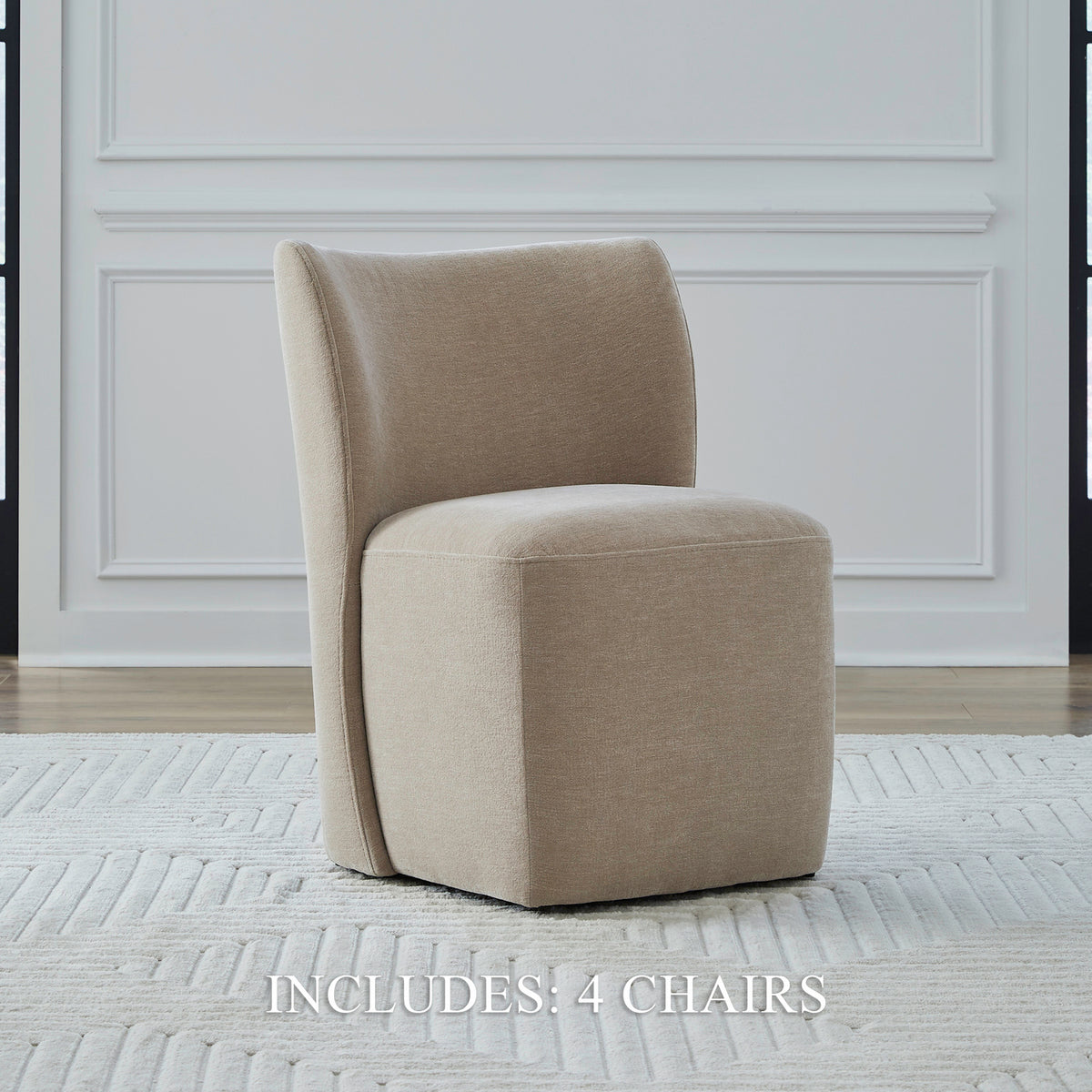 Accent Dining Wicker Accent Dining Chairs - Set of 4