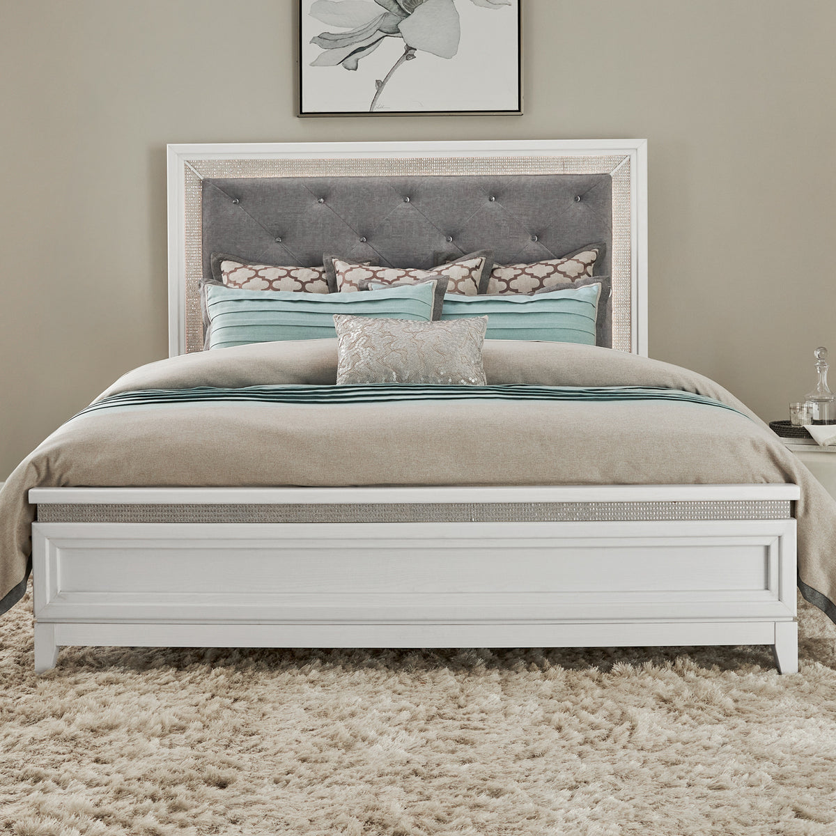 Reflections Cal King Panel Bed Rails