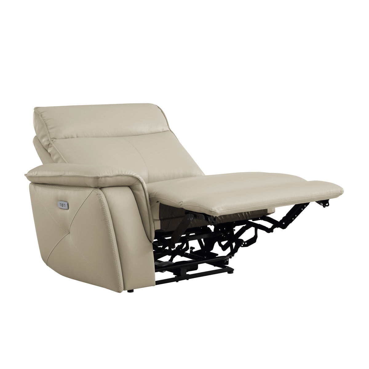 Maroni Power Left Side Reclining Chair with Power Headrest and USB Port