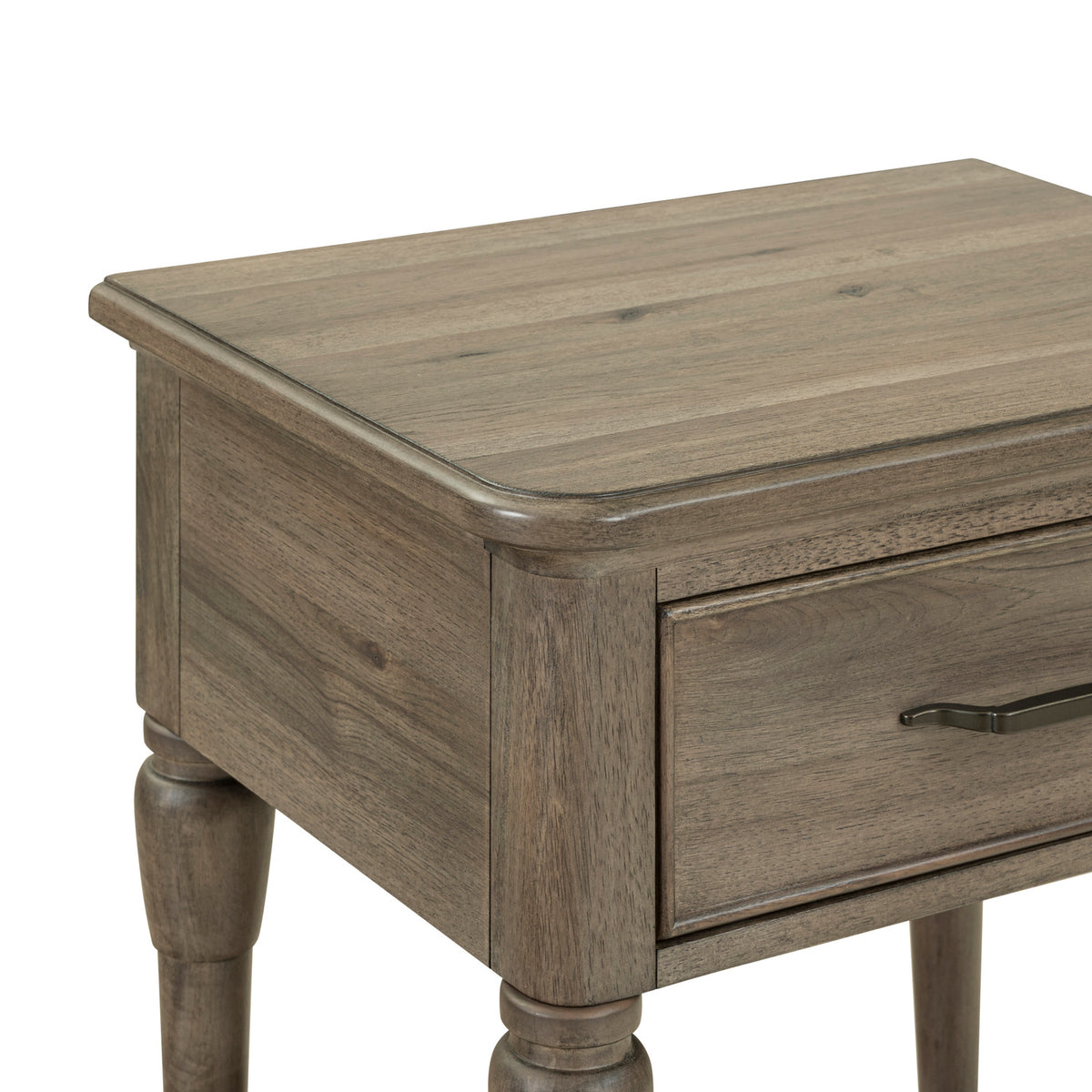Hickory Grove Open Nightstand w/ Charging Station