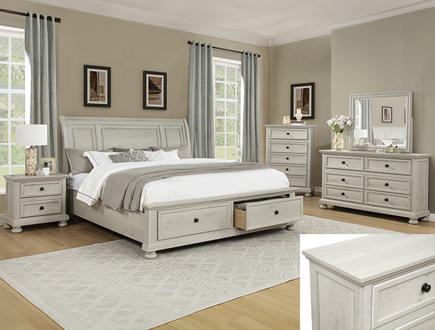 Claribelle Bedroom Group White (SETB1820)