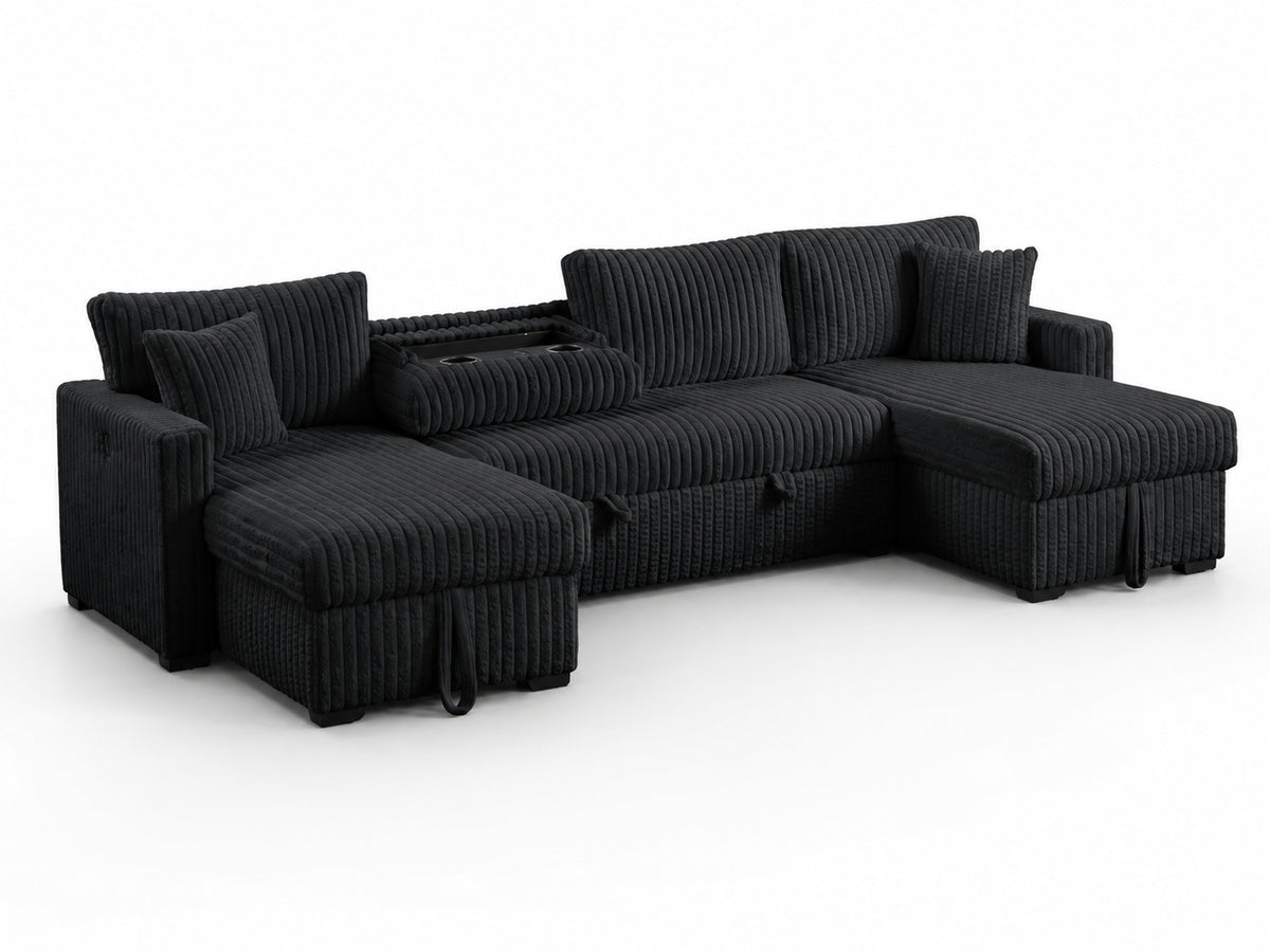 Emily Pull Out Sleeper Sectional