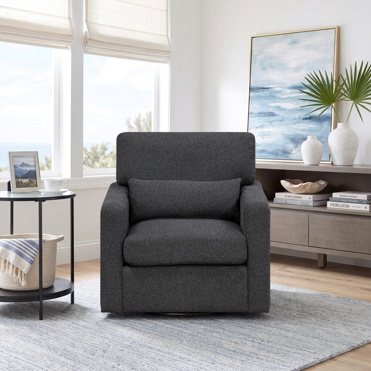 Pompano Swivel Chair