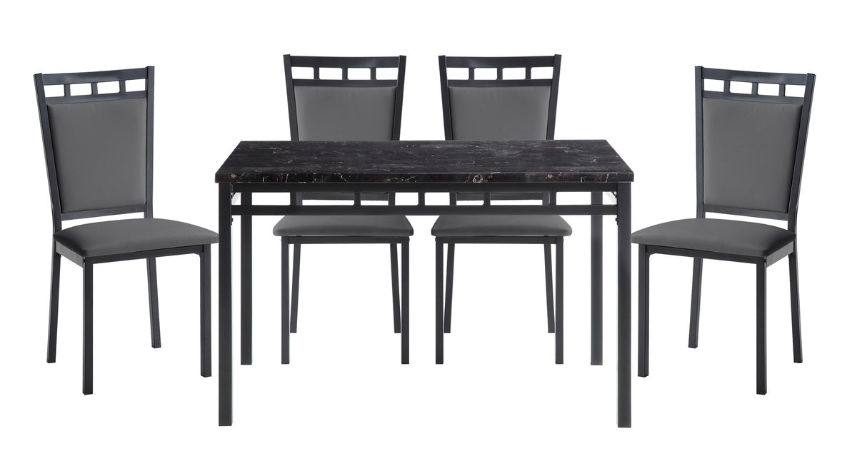 Side Chair, Gray (4 In 1 Box)