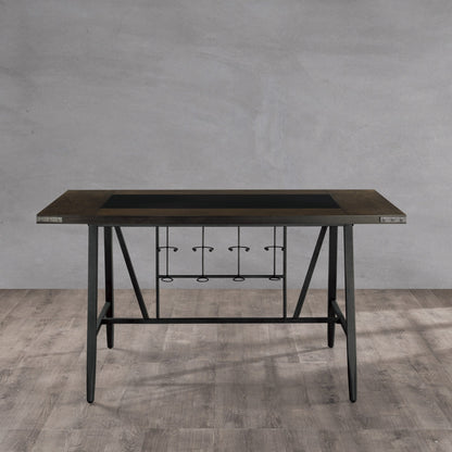 Appert Counter Height Table, Glass Insert