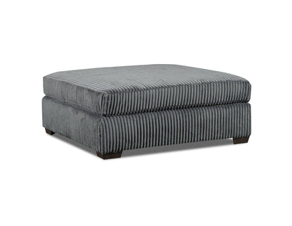 Libby Ottoman (Charcoal)