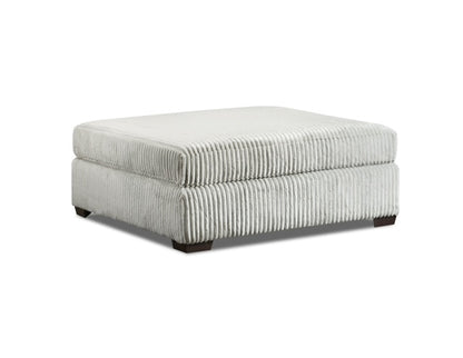 Libby Ottoman (Light Gray)