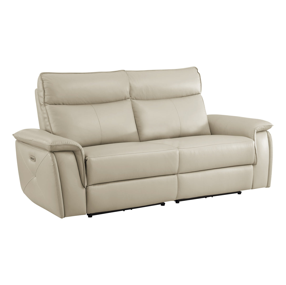Maroni Power Double Reclining Love Seat with Power Headrests