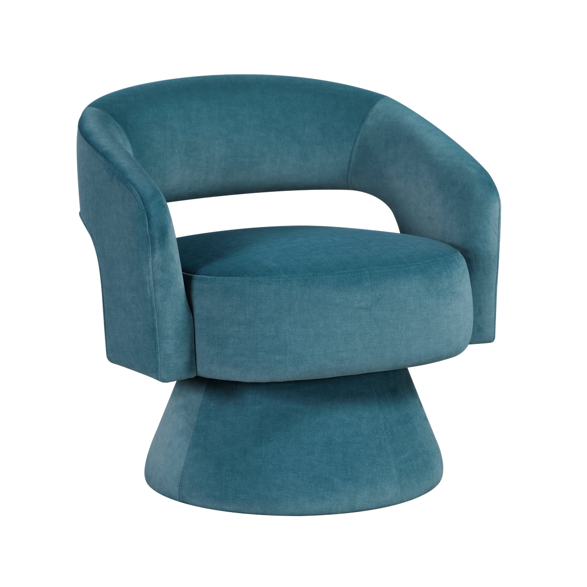 Lavon Swivel Chair - Dark Teal