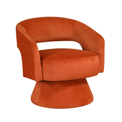 Lavon Swivel Chair - Orange