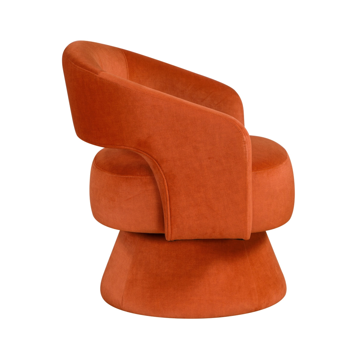 Lavon Swivel Chair - Orange