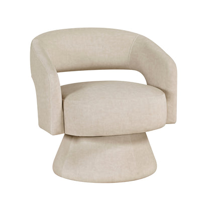 Lavon Swivel Chair - Taupe