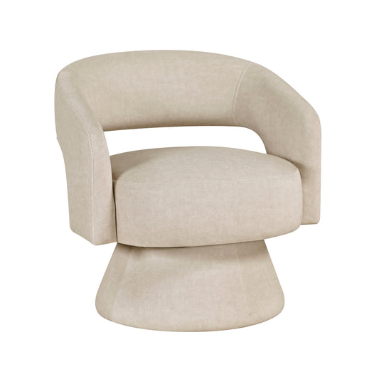 Lavon Swivel Chair - Taupe