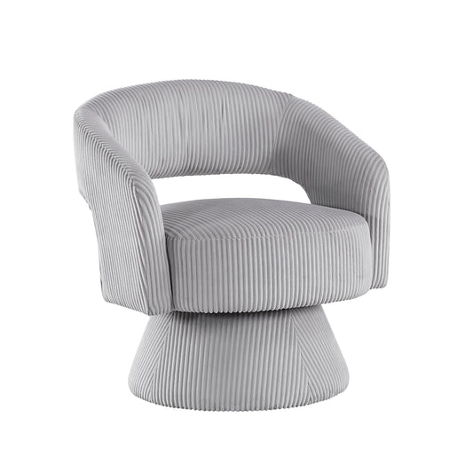 Upton Swivel Chair - Gray