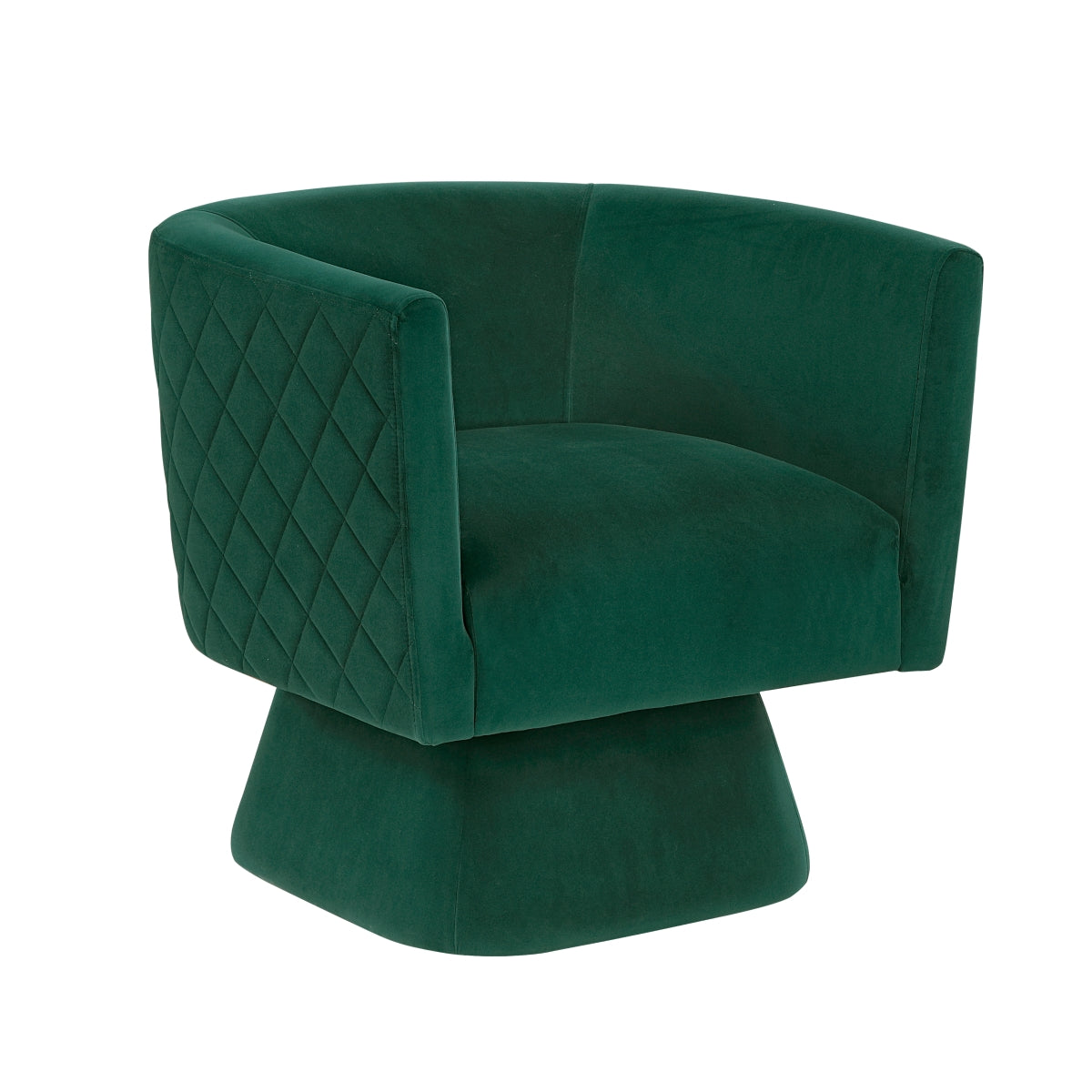 Candace Swivel Chair - Green