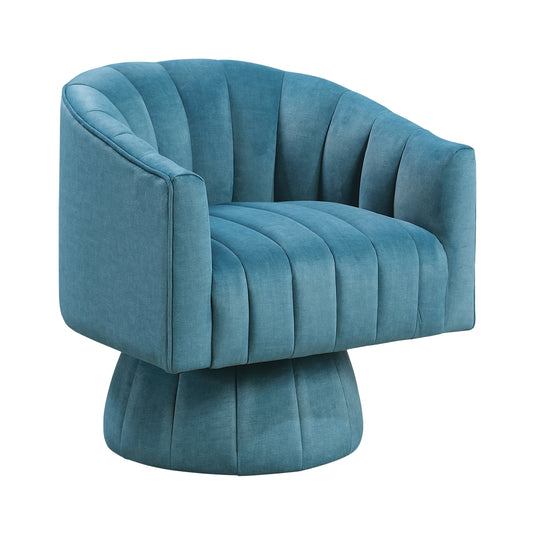 Bristol Swivel Chair - Dark teal