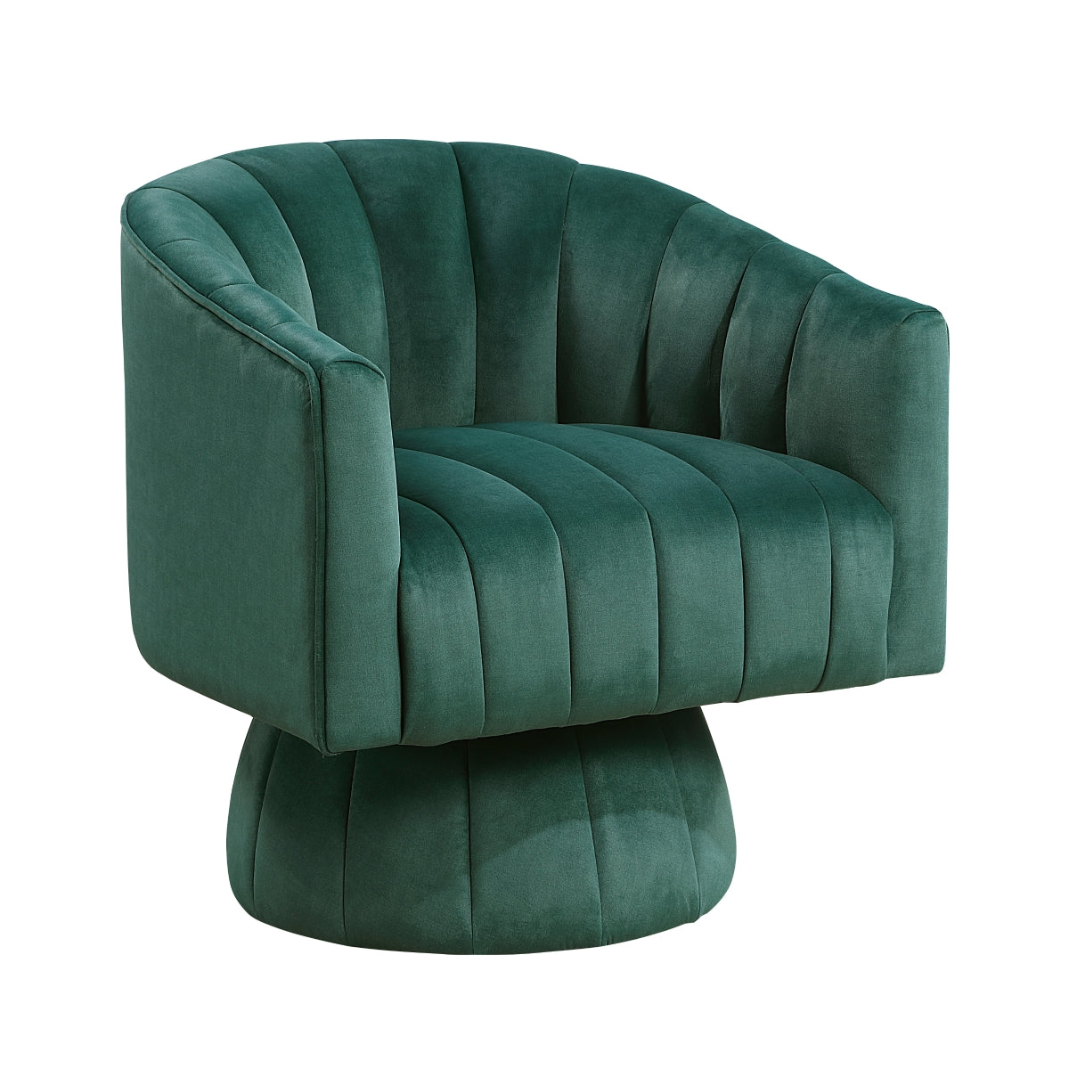 Bristol Swivel Chair - Dark green