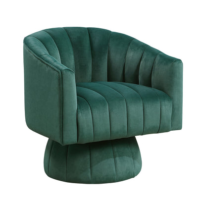 Bristol Swivel Chair - Dark green