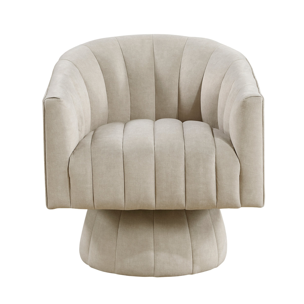 Bristol Swivel Chair - Taupe