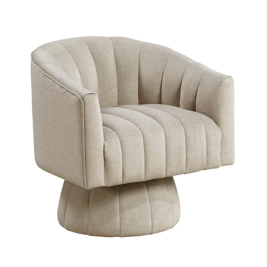 Bristol Swivel Chair - Taupe