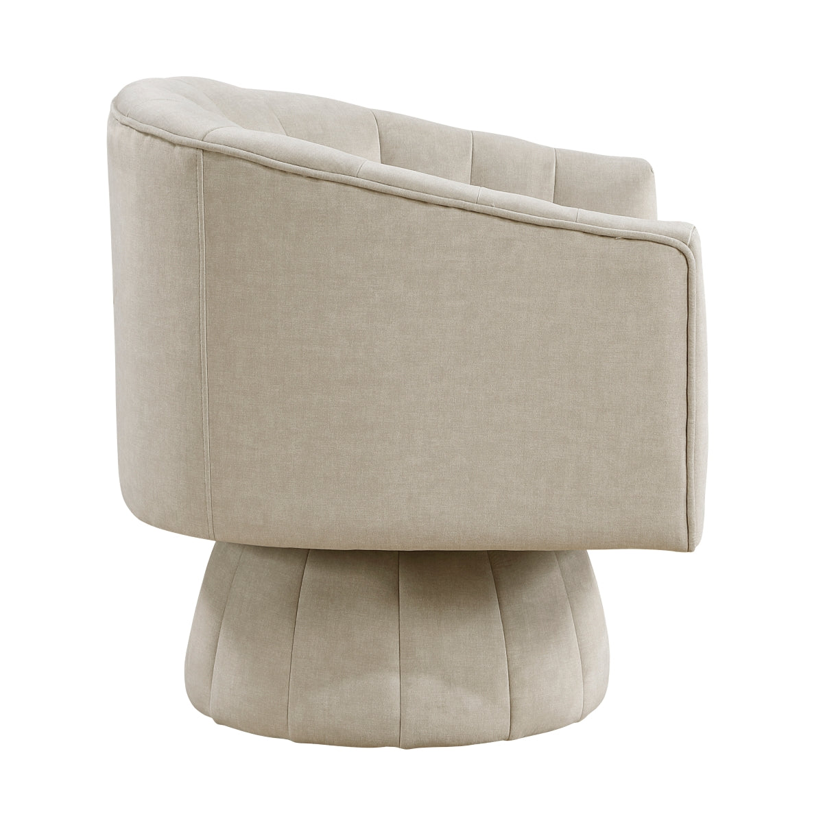 Bristol Swivel Chair - Taupe