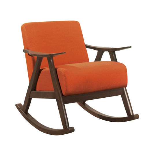 Waithe Rocking Chair - Orange