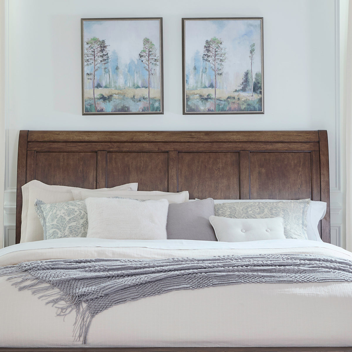 Twin Lakes King Sleigh Headboard