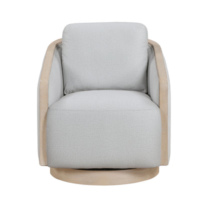 Hugo Swivel Chair - Gray