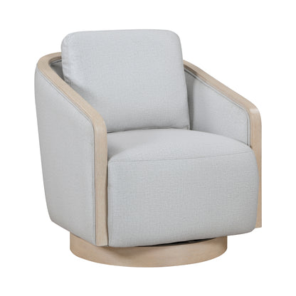 Hugo Swivel Chair - Gray