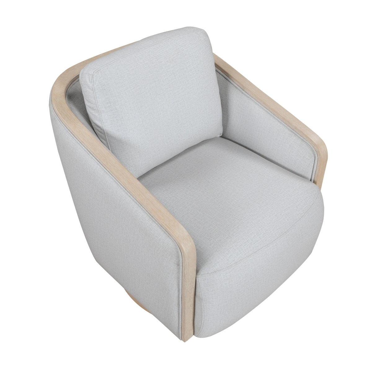 Hugo Swivel Chair - Gray