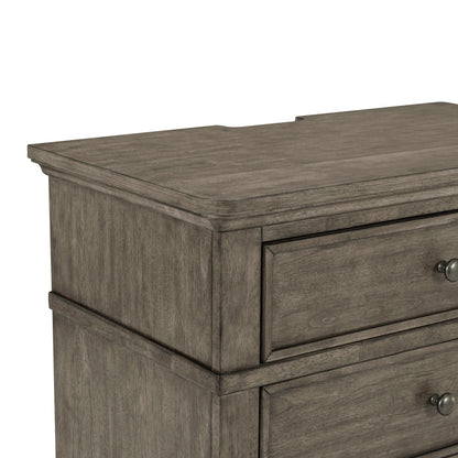 Twin Lakes Nightstand w/ Charging Station