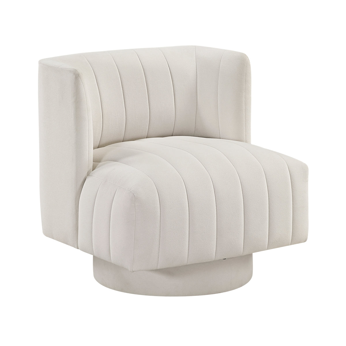 Joyce Swivel Chair - Beige