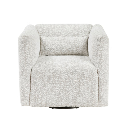 Vienna Swivel Chair - Beige
