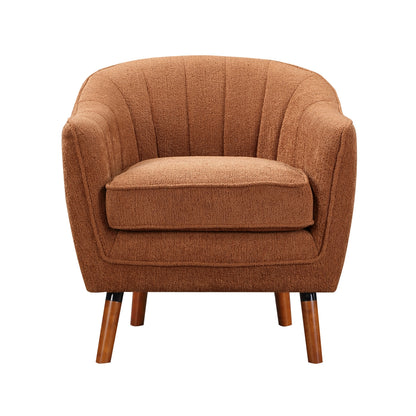 Cutler Accent Chair - Rust