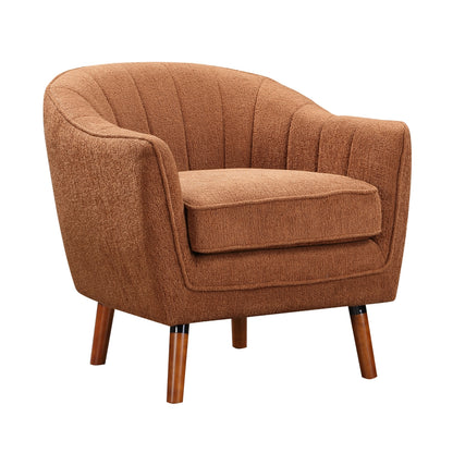 Cutler Accent Chair - Rust