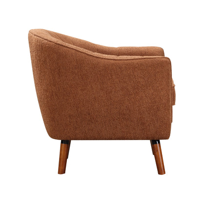 Cutler Accent Chair - Rust