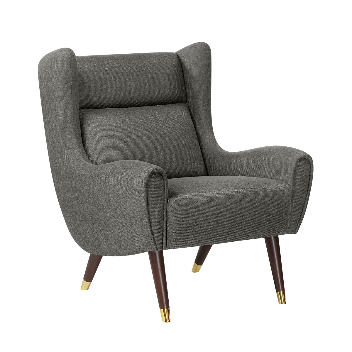 Greta Accent Chair - Dark gray