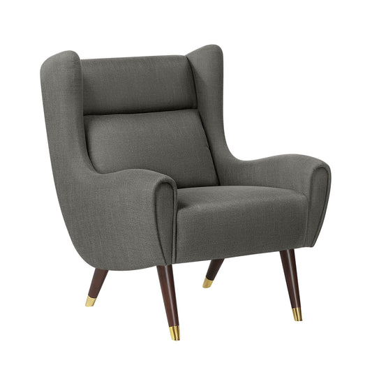 Greta Accent Chair - Dark gray