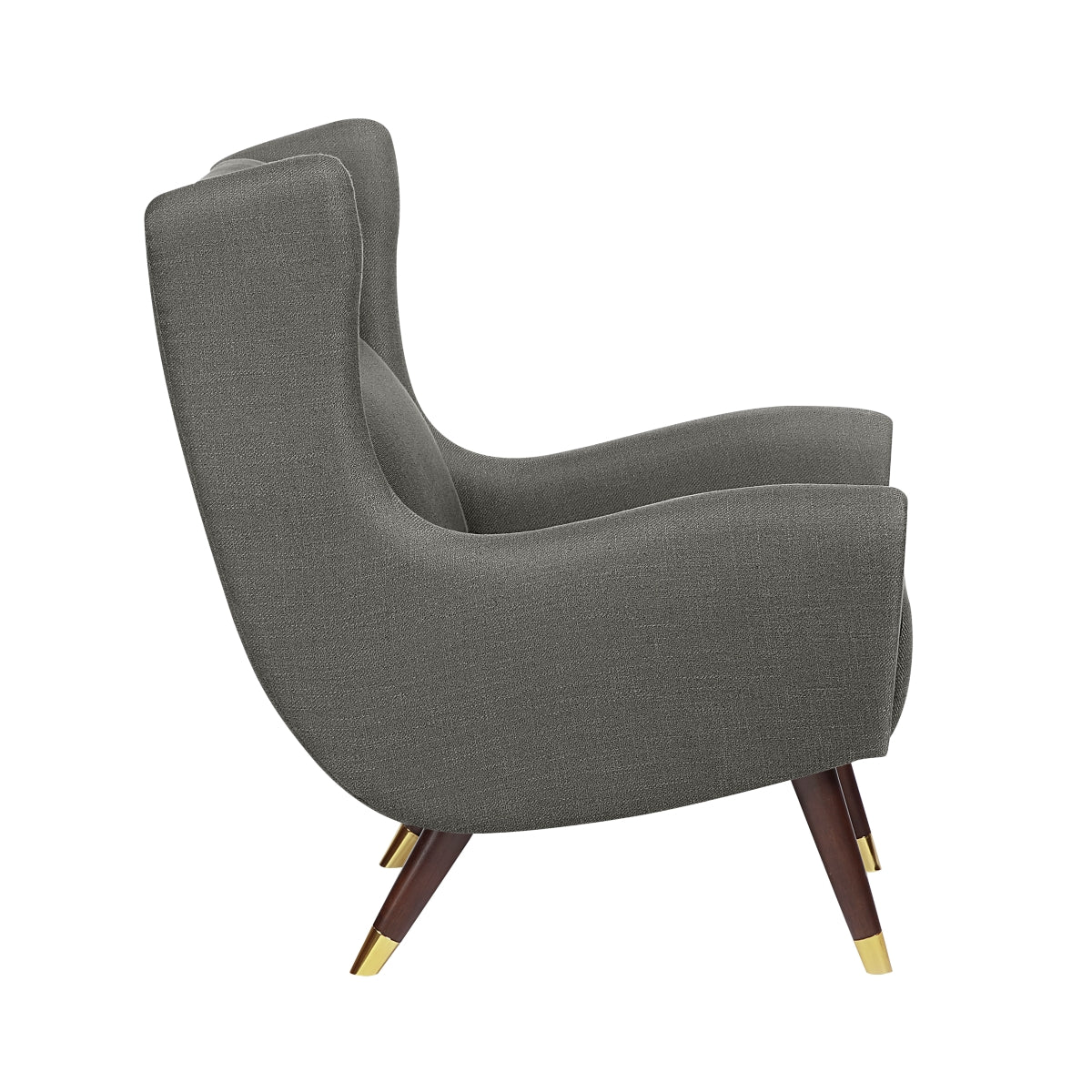 Greta Accent Chair - Dark gray