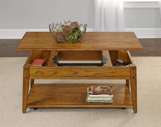 Lake House Lift Top Cocktail Table