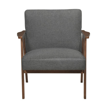 Omara Accent Chair - Dark gray