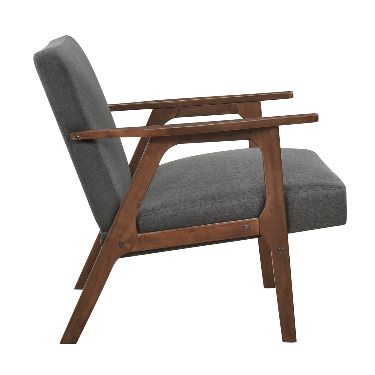 Omara Accent Chair - Dark gray
