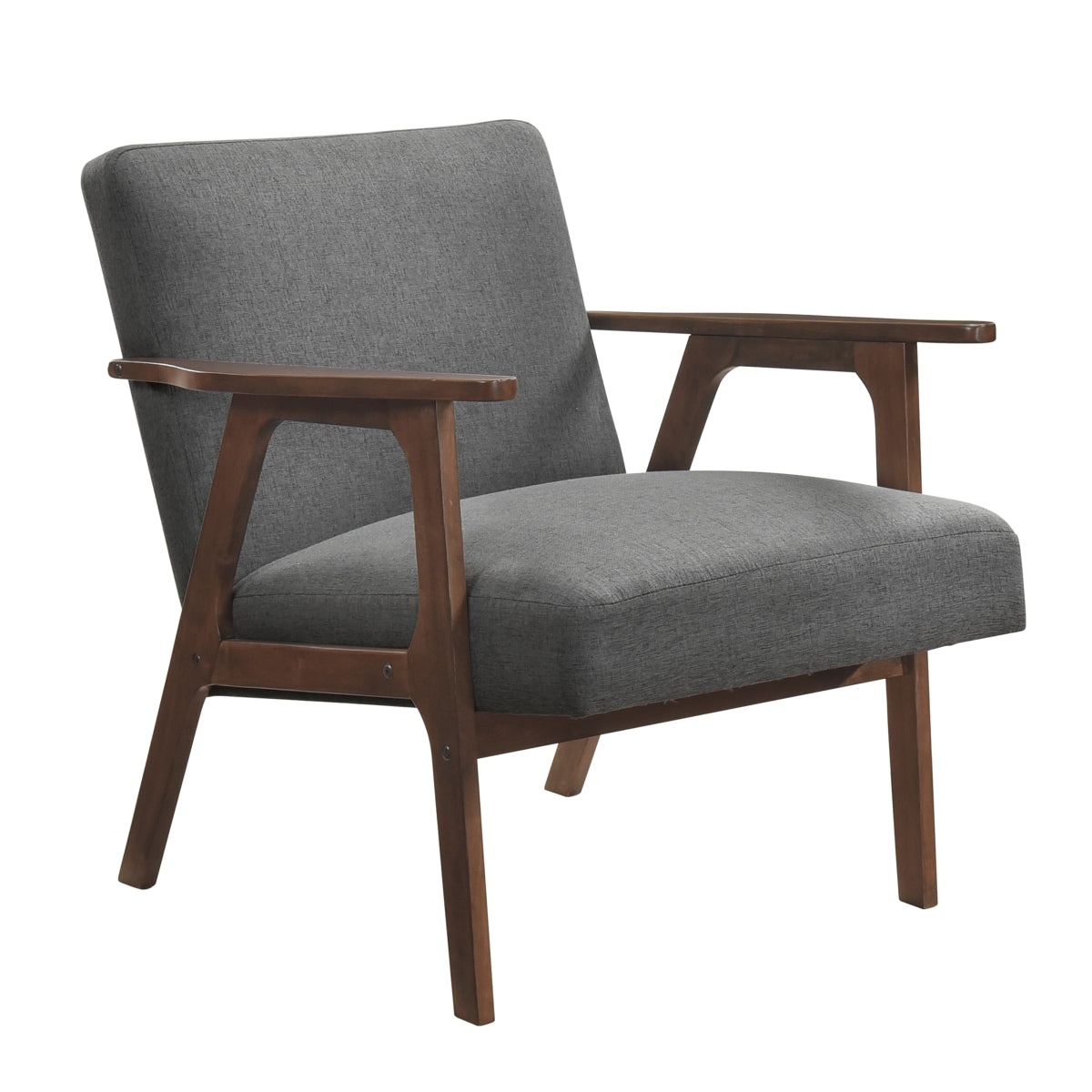 Omara Accent Chair - Dark gray