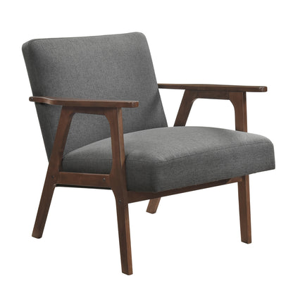 Omara Accent Chair - Dark gray