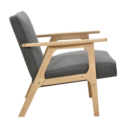 Omara Accent Chair - Dark gray (1106NADG-1)