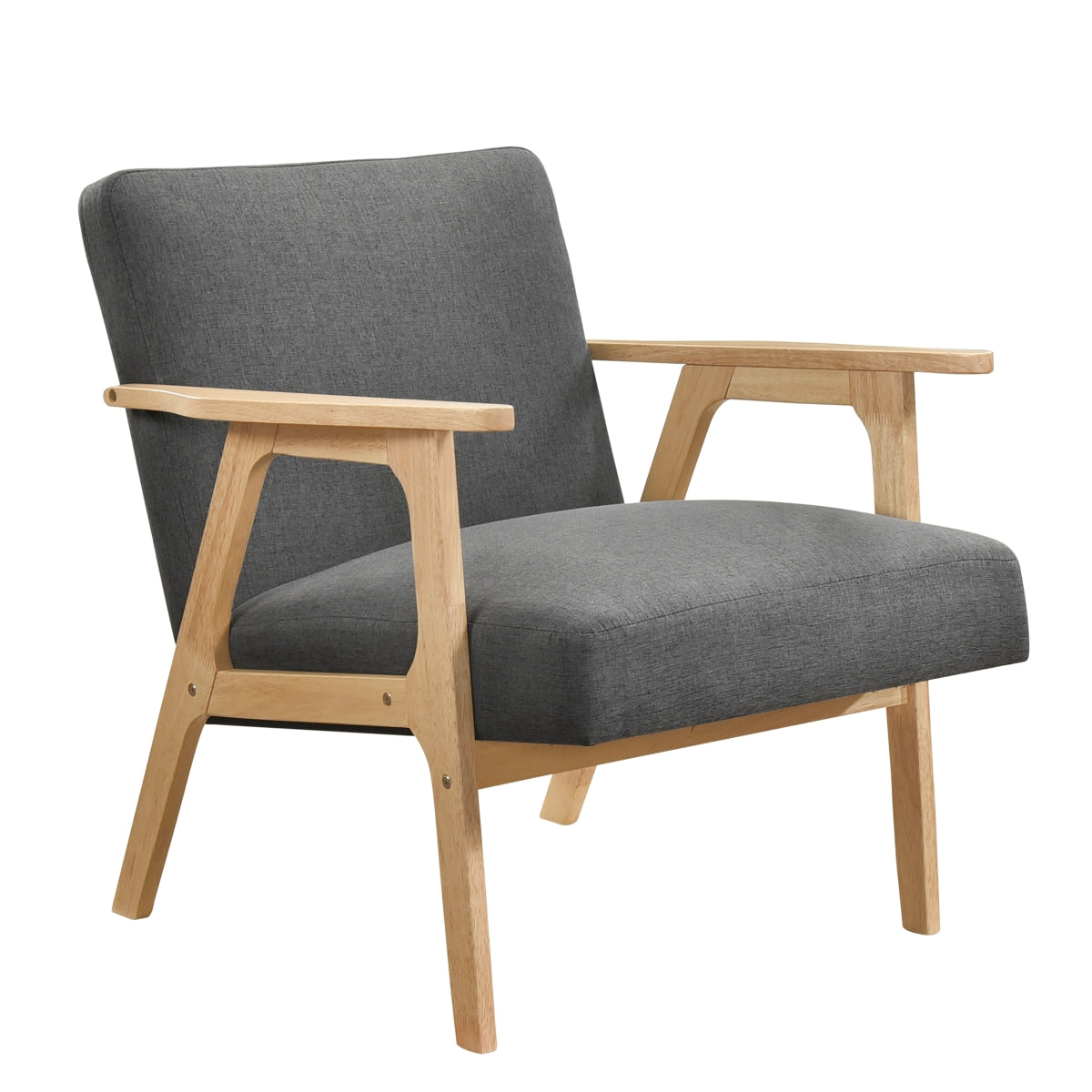 Omara Accent Chair - Dark gray (1106NADG-1)