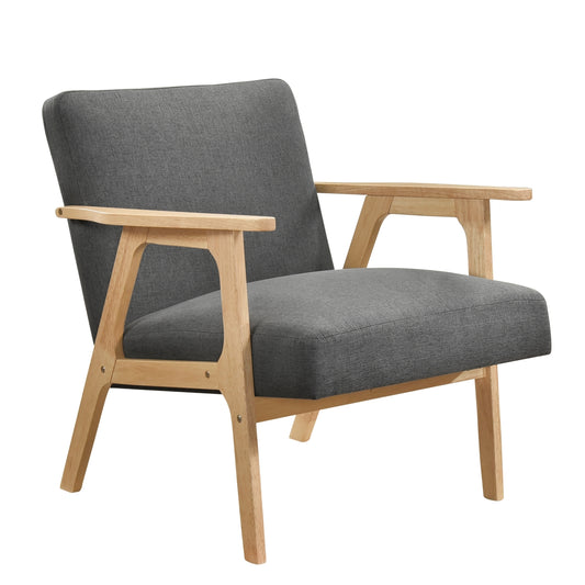 Omara Accent Chair - Dark gray (1106NADG-1)