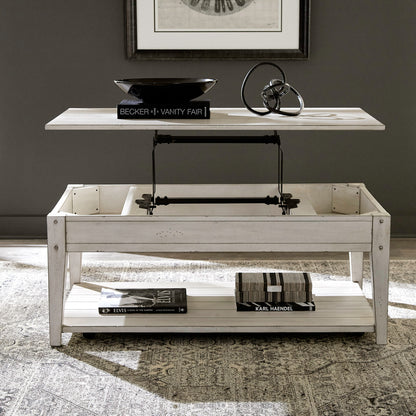 Lake House Lift Top Cocktail Table